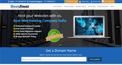 Desktop Screenshot of hostjinni.com